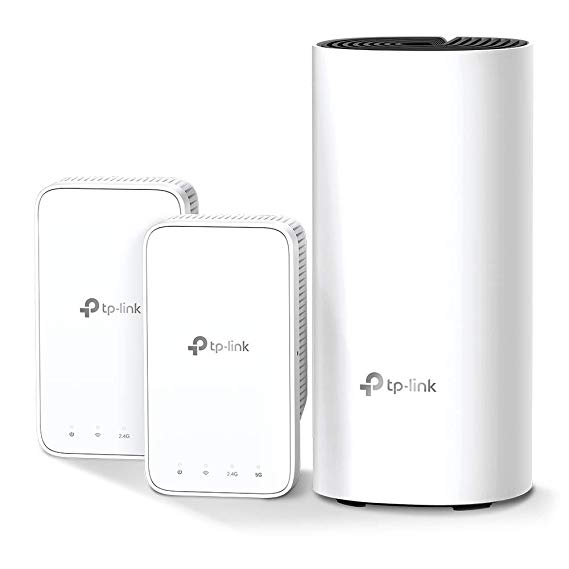 TP-Link Deco Whole Home Mesh WiFi System – Seamless Roaming, Adaptive Routing, Compact Plug-in Design, Up to 4, 500 Sq. ft (Deco M3 3-Pack)