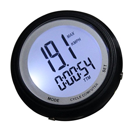 SMARTFLY BH-2 Waterproof Speedometer,Odometer,Calorie Tracker Time Speed Calories Counter Display Wired Bicycle Computer