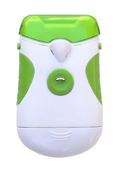 Roto Clipper Electric Nail Trimmer, White/Green