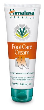 Himalaya Foot Care Cream for Dry and Cracked Heels, 2.64 Oz. / 75 g