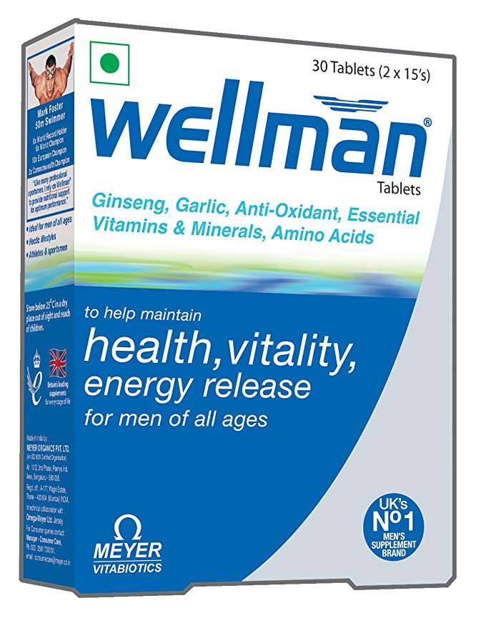 Wellman Tablets For Men Of All Ages - 2X15 Tablets