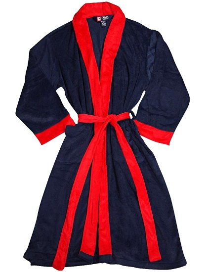 Chaps - Mens Fleece Robe One Size Fits Most