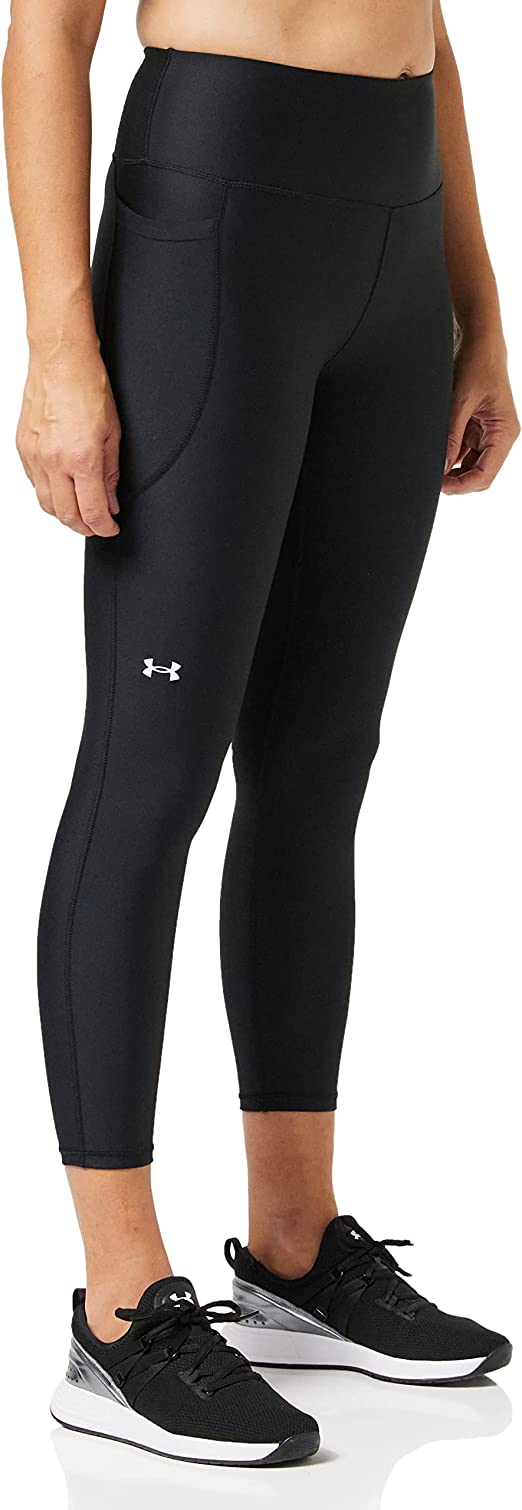 Under Armour Women's Hg Armour Hi Ankle Leg Lightweight Sports Leggings, Comfortable Workout Leggings