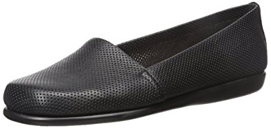 Aerosoles Mr Softee Women Round Toe Leather Black Loafer