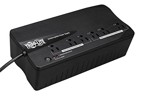 Tripp Lite BC350 350VA 180W UPS Desktop PC / MAC Battery Back Up Compact 120V, 6 Outlets