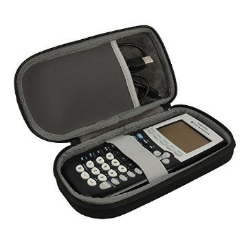 co2CREA Hard EVA Storage Carrying Travel Case Bag for Graphing Calculator Texas Instruments TI-84 / Plus CE and more