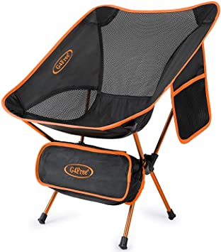 G4Free Upgraded Camping Chairs, Ultralight Portable Folding Chair Compact Heavy Duty with Carry Bag for Outdoor, Camp, Backpacking, Hiking, Picnic, BBQ