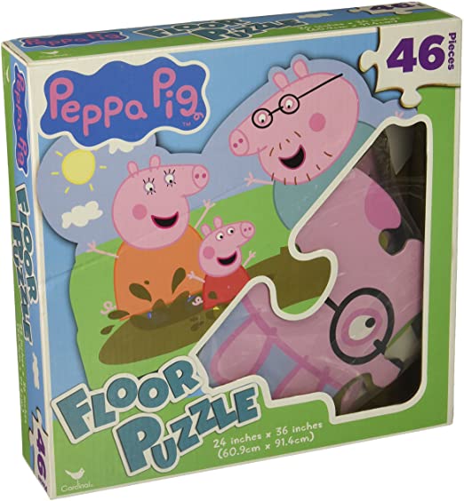 Cardinal Peppa Pig 46 Pieces Floor Puzzle