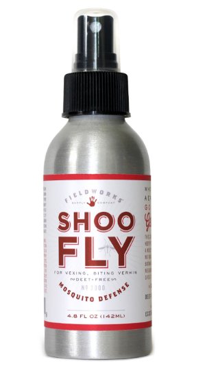 Shoo Fly Mosquito Defense DEET-Free Spray, Natural Essential Oils Repel Mosquitoes and Bugs. Organic-Safe-Guaranteed