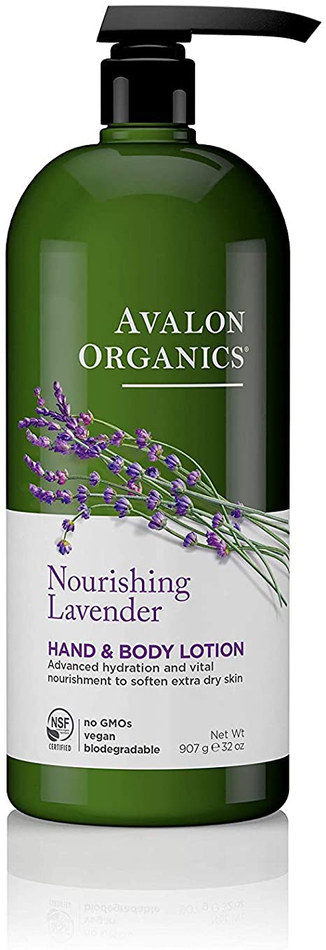 Avalon Organics Lavender Hand and Body Lotion 32-Fluid Ounces