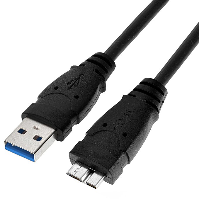 Mediabridge USB 3.0 - Micro-USB to USB Cable (4 Feet) - SuperSpeed A Male to Micro B