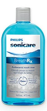 BreathRx Anti-Bacterial Mouth Rinse, 16 Ounce Bottle