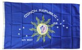 Conch Republic - 3x5 Dura-PolyTM Polyester Flag by Flagline