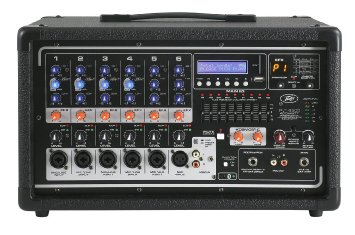 Peavey PVi 6500 400-Watt 5-Channel Powered Mixer