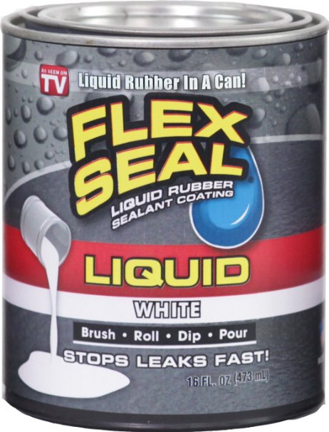 Flex Seal Liquid Large 16 Ounce (White)