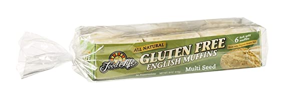 Food For Life, English Muffins Multi Seed Gluten Free Organic, 18 Ounce