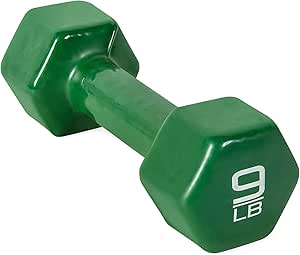 AP Barbell Vinyl Coated Dumbbell | 1-15 LB Single or Pair