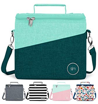 Simple Modern 4L Blakely Lunch Bag for Women & Men - Insulated Kids Lunch Box Two Tone: Lagoon