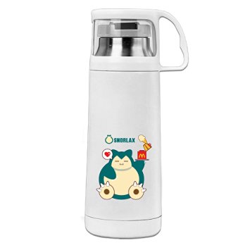 ^GinaR^ 400g Hungry Snorlax Insulated Traveling Cup