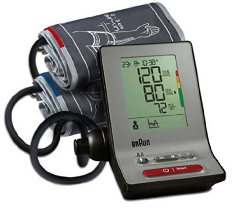 Braun ExactFit 3 BP6100 Automatic Upper Arm Blood Pressure Monitor with 2 Cuff Sizes