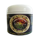 Silver Gel Healing Formula 4 Oz 100 Natural 500 ppm Silver concentrate