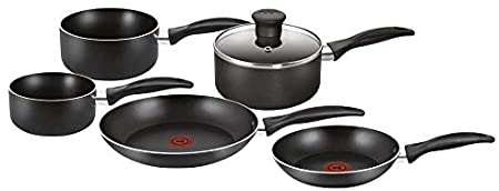 Tefal Easy Care B179S544 5 Piece Non Stick Kitchen Cookware Frying Pan Set