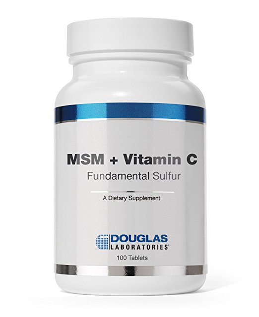 Douglas Laboratories® - MSM   Vitamin C (Fundamental Sulfur) - Supports Wound Healing and Capillary Health* - 100 Tablets