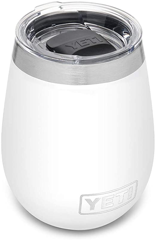 YETI Rambler 10 oz Wine Tumbler, Vacuum Insulated, Stainless Steel with MagSlider Lid