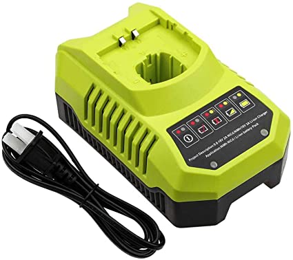 P117 Charger for Ryobi 18V 14.4V 12V 9.6V Lithium Ni-Cd&Ni-Mh Battery, Compatible with Ryobi 18 Volt One Plus P100 P102 P103 P104 P105 P107 P108 P109 P119 P122 Batteries