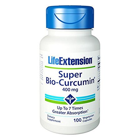 Life Extension Super Bio Curcumin Bcm-95 400 mg Capsules, 100 Count