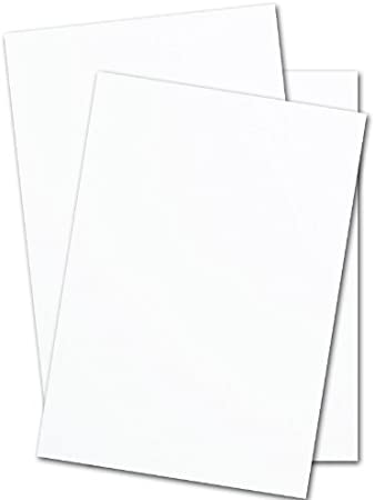 Cougar White 160# Double Thick Card Stock 8.5x11 - 25 Pk