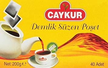 Turkish Black Tea Bags (40 Bags) 200 Gr.