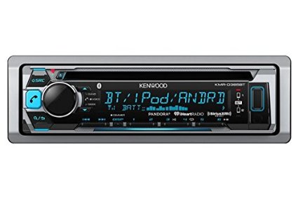 kenwood KMRD365BT Marine CD Single DIN In-Dash Bluetooth Car Stereo Receiver