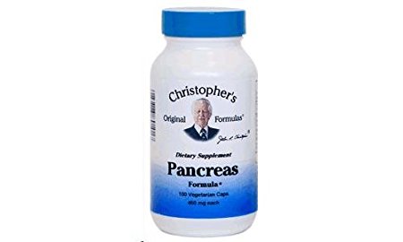 DR. CHRISTOPHER'S FORMULAS PANCREAS FORMULA, 100 VCAP