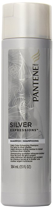 Pantene Silver Expressions Daily Color Enhancing Shampoo 13 Fl Oz (Pack of 2)