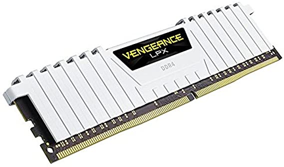 CORSAIR Vengeance LPX 32GB (2x16GB) DDR4 3200 (PC4-25600) C16 for DDR4 Systems - White