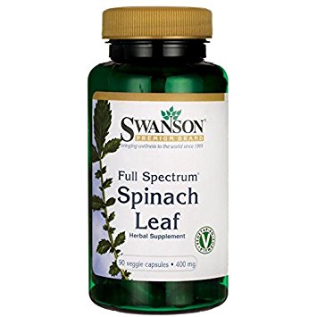 Full Spectrum Spinach Leaf 400 mg 90 Veg Caps