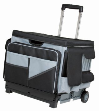 ECR4Kids MemoryStor Universal Rolling Cart and Organizer Bag Set