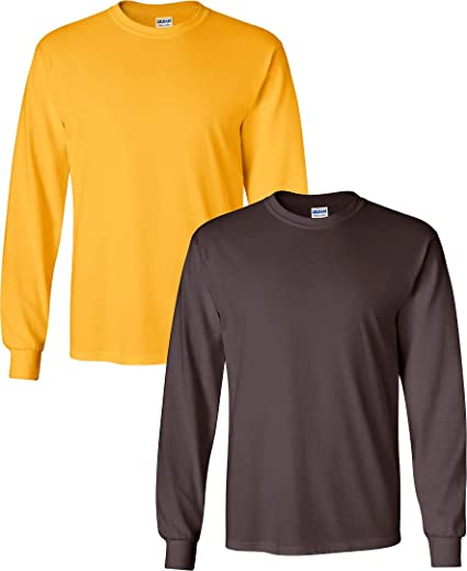 Gildan Men's Ultra Cotton Long Sleeve T-Shirt, Style G2400