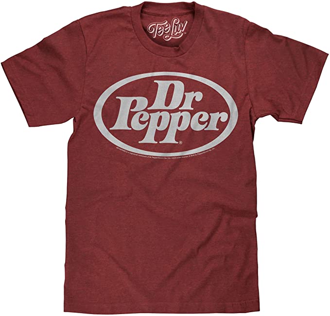 Tee Luv Dr Pepper Logo Shirt