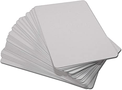 NTAG215 NFC Cards Blank White PVC ISO Cards for Android and All Phone NFC Enabled - NTAG215 100Pack
