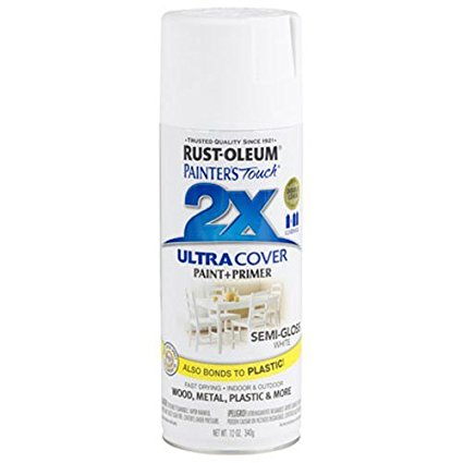 Rust-Oleum 249060 Painter's Touch Multi Purpose Spray Paint, 12-Ounce, White