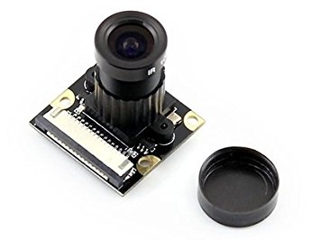 Waveshare Raspberry Pi Camera (F) 5MP OV5647 Night Vision Camera Module Kit Webcam Video 1080p IR Camera for Any Version of Raspberry pi Model A/A /B/B /2 B/3 B