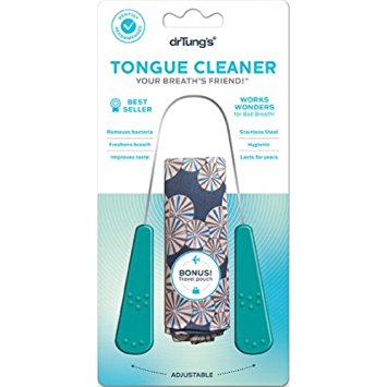 Dr. Tung's Stainless Steel Tongue Cleaner 1 ea ( Pack of 48 )