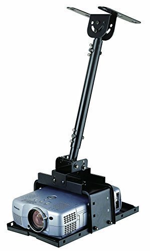Elitech Universal Extendable Ceiling Projector Mount  20 to 27.6 inch Drop Height Adjustable, Extendable up to 71 inch With Optional Extension Pole (sell separately)