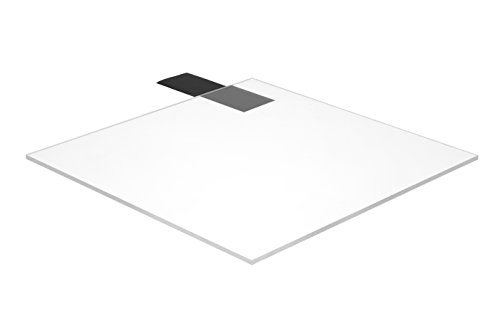 Falken Design Corporation PC-CL1-8/2436 Plastic Acrylic Plexiglas Lucite Polycarbonate Lexan Clear Sheet, 24" x 36", 1/8" Thick