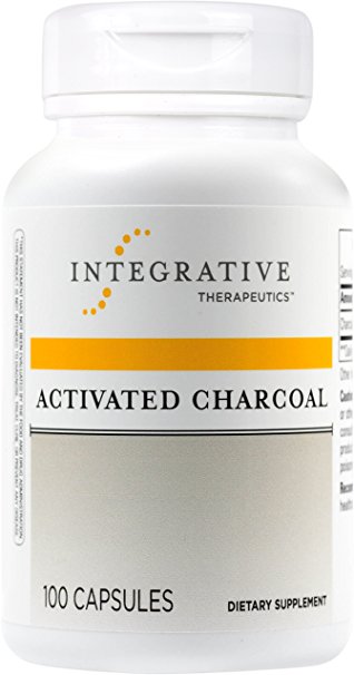 Integrative Therapeutics - Activated Charcoal - Cleansing Agent - 100 Capsules