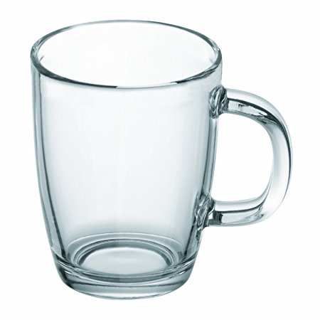 Bodum Bistro Glass Coffee Mug, 0.35-Liter, 12-Ounce