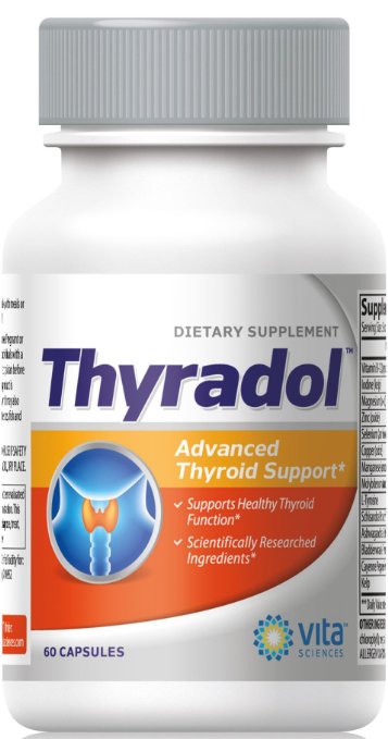Thyradol | Advanced Thyroid Support | Vita Sciences, 60 Caps