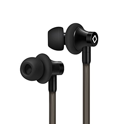 Anti-radiation Hollow Air Tube Stereo Ear Buds Earphones Stereo Hands-free Headset Headphones Built-in MIC with 3.5mm Jack Aircom A3 (Active Black) - US Patent # 6453044